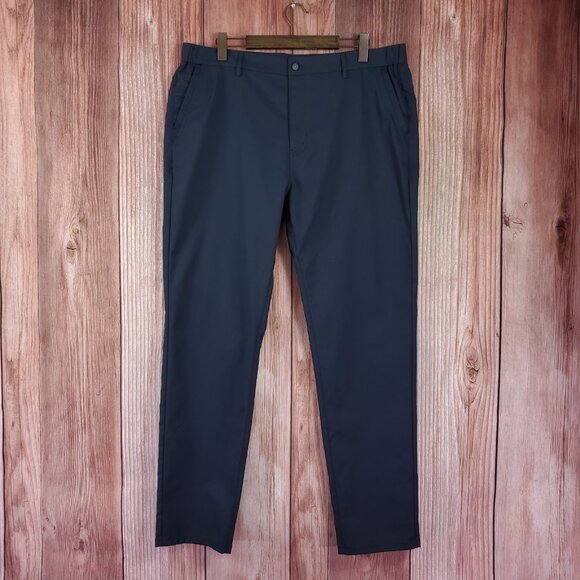 Jack Archer Mens 38X33(34) Jetsetter Tech Performance Pants Slim Fit Deep Blue - Picture 1 of 15